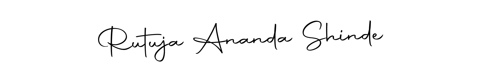 Make a beautiful signature design for name Rutuja Ananda Shinde. With this signature (Autography-DOLnW) style, you can create a handwritten signature for free. Rutuja Ananda Shinde signature style 10 images and pictures png