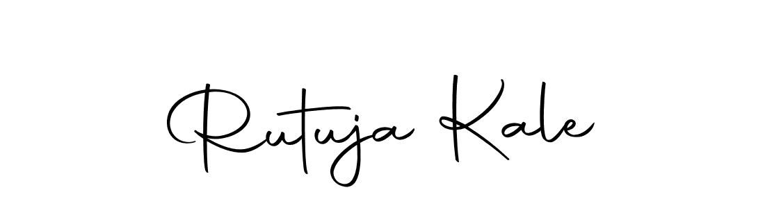 Create a beautiful signature design for name Rutuja Kale. With this signature (Autography-DOLnW) fonts, you can make a handwritten signature for free. Rutuja Kale signature style 10 images and pictures png