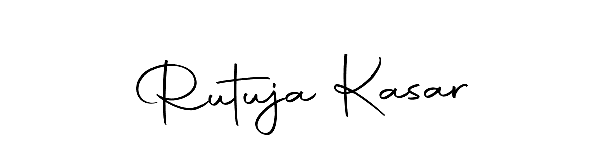 Make a beautiful signature design for name Rutuja Kasar. Use this online signature maker to create a handwritten signature for free. Rutuja Kasar signature style 10 images and pictures png