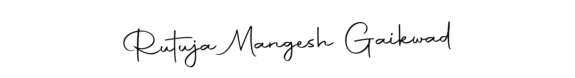 You should practise on your own different ways (Autography-DOLnW) to write your name (Rutuja Mangesh Gaikwad) in signature. don't let someone else do it for you. Rutuja Mangesh Gaikwad signature style 10 images and pictures png