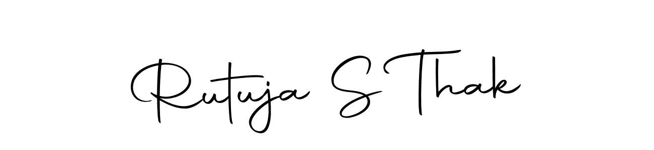 Here are the top 10 professional signature styles for the name Rutuja S Thak. These are the best autograph styles you can use for your name. Rutuja S Thak signature style 10 images and pictures png