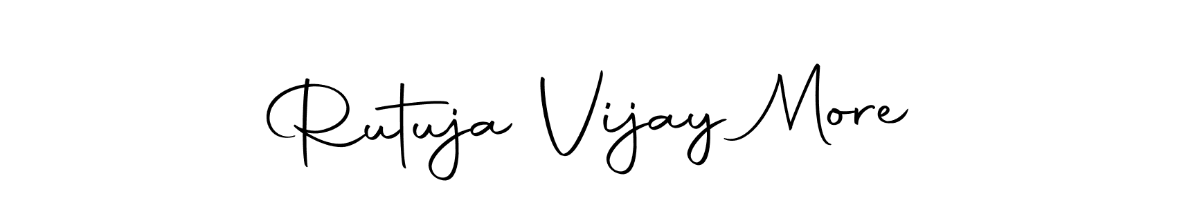 Once you've used our free online signature maker to create your best signature Autography-DOLnW style, it's time to enjoy all of the benefits that Rutuja Vijay More name signing documents. Rutuja Vijay More signature style 10 images and pictures png