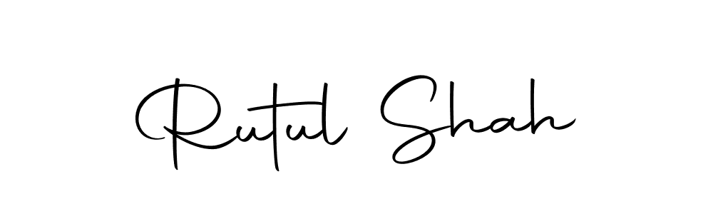 Make a beautiful signature design for name Rutul Shah. Use this online signature maker to create a handwritten signature for free. Rutul Shah signature style 10 images and pictures png
