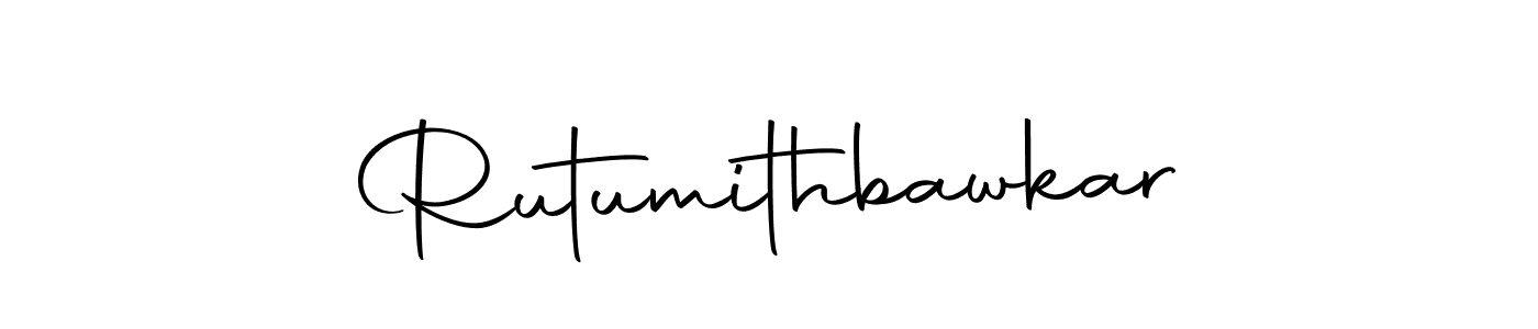 Design your own signature with our free online signature maker. With this signature software, you can create a handwritten (Autography-DOLnW) signature for name Rutumithbawkar. Rutumithbawkar signature style 10 images and pictures png