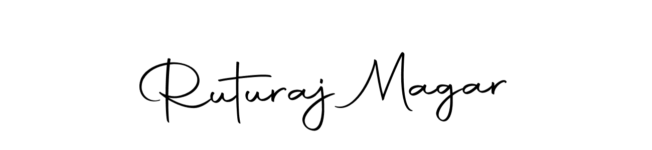 Make a beautiful signature design for name Ruturaj Magar. Use this online signature maker to create a handwritten signature for free. Ruturaj Magar signature style 10 images and pictures png