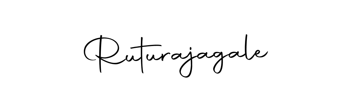 Use a signature maker to create a handwritten signature online. With this signature software, you can design (Autography-DOLnW) your own signature for name Ruturajagale. Ruturajagale signature style 10 images and pictures png