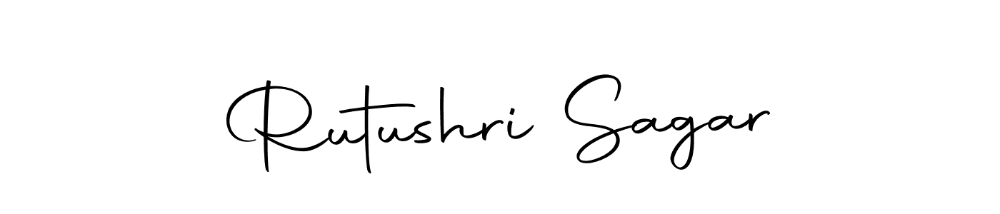 Use a signature maker to create a handwritten signature online. With this signature software, you can design (Autography-DOLnW) your own signature for name Rutushri Sagar. Rutushri Sagar signature style 10 images and pictures png