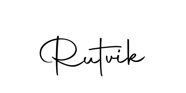 Here are the top 10 professional signature styles for the name Rutvik. These are the best autograph styles you can use for your name. Rutvik signature style 10 images and pictures png