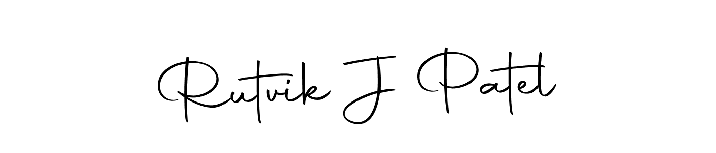 The best way (Autography-DOLnW) to make a short signature is to pick only two or three words in your name. The name Rutvik J Patel include a total of six letters. For converting this name. Rutvik J Patel signature style 10 images and pictures png