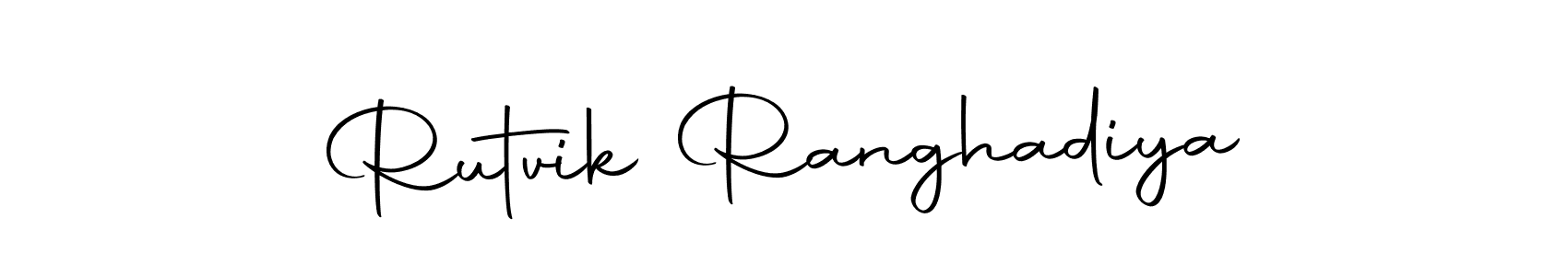 Make a beautiful signature design for name Rutvik Ranghadiya. Use this online signature maker to create a handwritten signature for free. Rutvik Ranghadiya signature style 10 images and pictures png