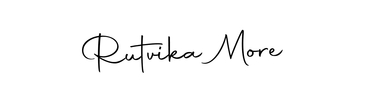 You can use this online signature creator to create a handwritten signature for the name Rutvika More. This is the best online autograph maker. Rutvika More signature style 10 images and pictures png