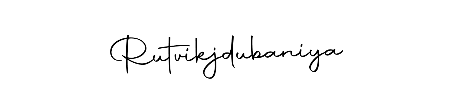 Here are the top 10 professional signature styles for the name Rutvikjdubaniya. These are the best autograph styles you can use for your name. Rutvikjdubaniya signature style 10 images and pictures png