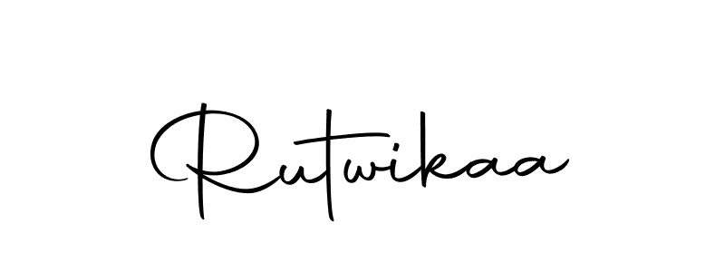 How to make Rutwikaa name signature. Use Autography-DOLnW style for creating short signs online. This is the latest handwritten sign. Rutwikaa signature style 10 images and pictures png