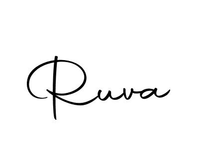 Autography-DOLnW is a professional signature style that is perfect for those who want to add a touch of class to their signature. It is also a great choice for those who want to make their signature more unique. Get Ruva name to fancy signature for free. Ruva signature style 10 images and pictures png