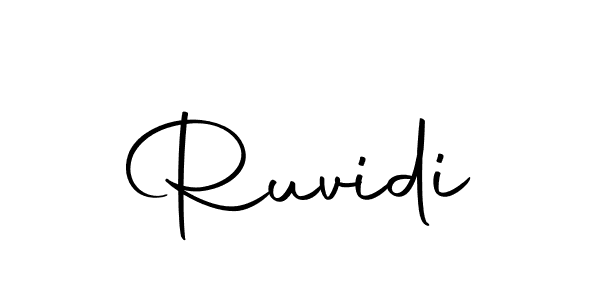 You should practise on your own different ways (Autography-DOLnW) to write your name (Ruvidi) in signature. don't let someone else do it for you. Ruvidi signature style 10 images and pictures png