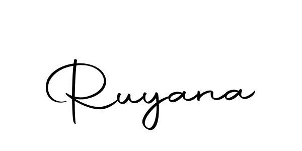 How to Draw Ruyana signature style? Autography-DOLnW is a latest design signature styles for name Ruyana. Ruyana signature style 10 images and pictures png