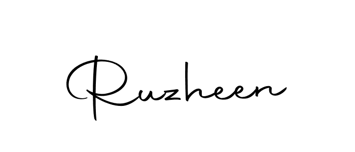 Make a short Ruzheen signature style. Manage your documents anywhere anytime using Autography-DOLnW. Create and add eSignatures, submit forms, share and send files easily. Ruzheen signature style 10 images and pictures png