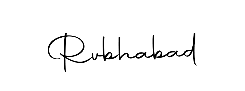 Similarly Autography-DOLnW is the best handwritten signature design. Signature creator online .You can use it as an online autograph creator for name Rvbhabad. Rvbhabad signature style 10 images and pictures png