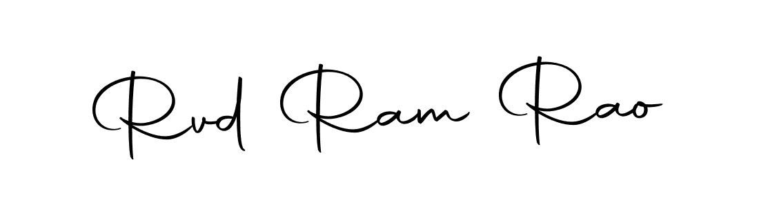 Use a signature maker to create a handwritten signature online. With this signature software, you can design (Autography-DOLnW) your own signature for name Rvd Ram Rao. Rvd Ram Rao signature style 10 images and pictures png