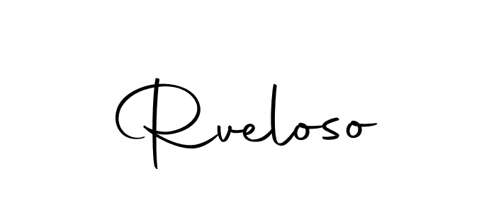 Design your own signature with our free online signature maker. With this signature software, you can create a handwritten (Autography-DOLnW) signature for name Rveloso. Rveloso signature style 10 images and pictures png