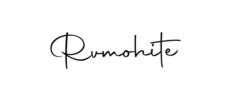 Similarly Autography-DOLnW is the best handwritten signature design. Signature creator online .You can use it as an online autograph creator for name Rvmohite. Rvmohite signature style 10 images and pictures png