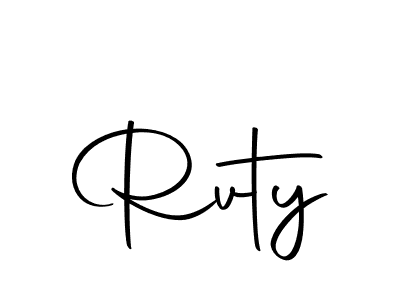 Use a signature maker to create a handwritten signature online. With this signature software, you can design (Autography-DOLnW) your own signature for name Rvty. Rvty signature style 10 images and pictures png