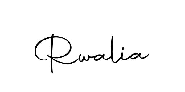 Rwalia stylish signature style. Best Handwritten Sign (Autography-DOLnW) for my name. Handwritten Signature Collection Ideas for my name Rwalia. Rwalia signature style 10 images and pictures png