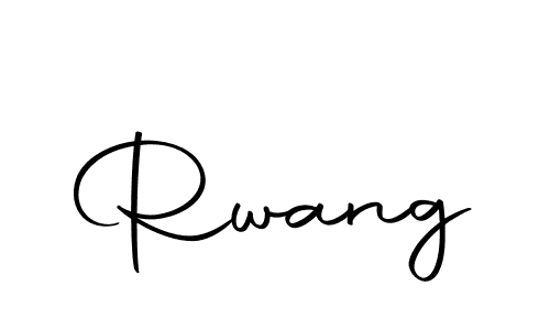 Design your own signature with our free online signature maker. With this signature software, you can create a handwritten (Autography-DOLnW) signature for name Rwang. Rwang signature style 10 images and pictures png