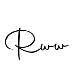 How to make Rww signature? Autography-DOLnW is a professional autograph style. Create handwritten signature for Rww name. Rww signature style 10 images and pictures png