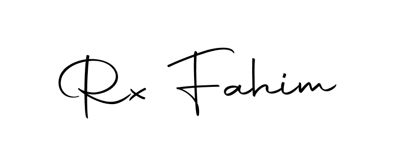 The best way (Autography-DOLnW) to make a short signature is to pick only two or three words in your name. The name Rx Fahim include a total of six letters. For converting this name. Rx Fahim signature style 10 images and pictures png