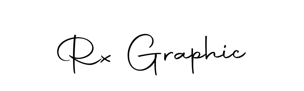 Make a beautiful signature design for name Rx Graphic. With this signature (Autography-DOLnW) style, you can create a handwritten signature for free. Rx Graphic signature style 10 images and pictures png