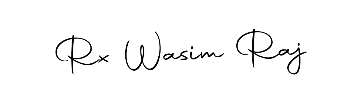 if you are searching for the best signature style for your name Rx Wasim Raj. so please give up your signature search. here we have designed multiple signature styles  using Autography-DOLnW. Rx Wasim Raj signature style 10 images and pictures png