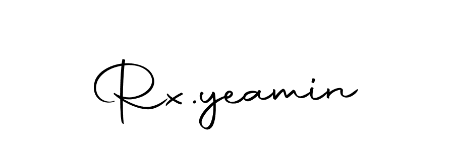 Make a short Rx.yeamin signature style. Manage your documents anywhere anytime using Autography-DOLnW. Create and add eSignatures, submit forms, share and send files easily. Rx.yeamin signature style 10 images and pictures png