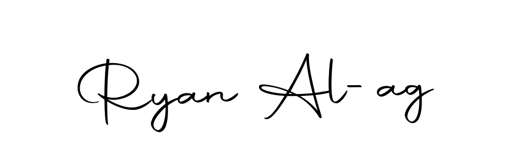 The best way (Autography-DOLnW) to make a short signature is to pick only two or three words in your name. The name Ryan Al-ag include a total of six letters. For converting this name. Ryan Al-ag signature style 10 images and pictures png