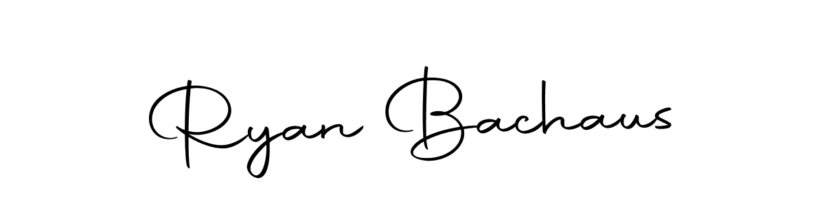 Here are the top 10 professional signature styles for the name Ryan Bachaus. These are the best autograph styles you can use for your name. Ryan Bachaus signature style 10 images and pictures png