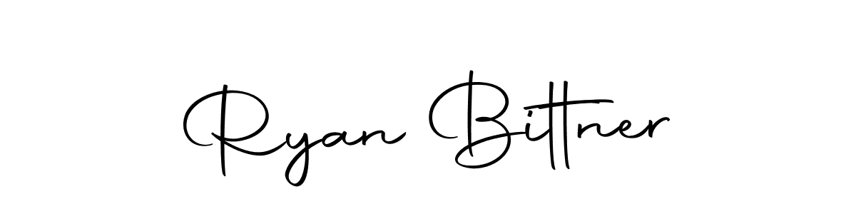 Create a beautiful signature design for name Ryan Bittner. With this signature (Autography-DOLnW) fonts, you can make a handwritten signature for free. Ryan Bittner signature style 10 images and pictures png