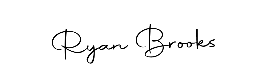 You should practise on your own different ways (Autography-DOLnW) to write your name (Ryan Brooks) in signature. don't let someone else do it for you. Ryan Brooks signature style 10 images and pictures png