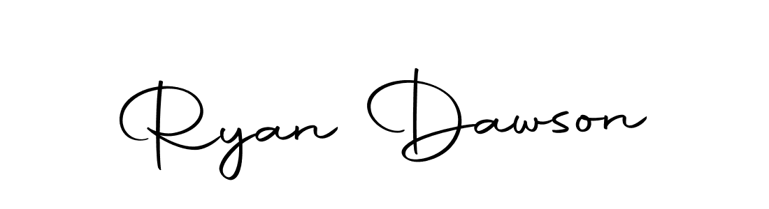 How to make Ryan Dawson name signature. Use Autography-DOLnW style for creating short signs online. This is the latest handwritten sign. Ryan Dawson signature style 10 images and pictures png