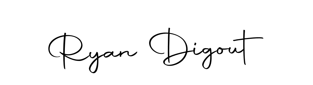 Design your own signature with our free online signature maker. With this signature software, you can create a handwritten (Autography-DOLnW) signature for name Ryan Digout. Ryan Digout signature style 10 images and pictures png