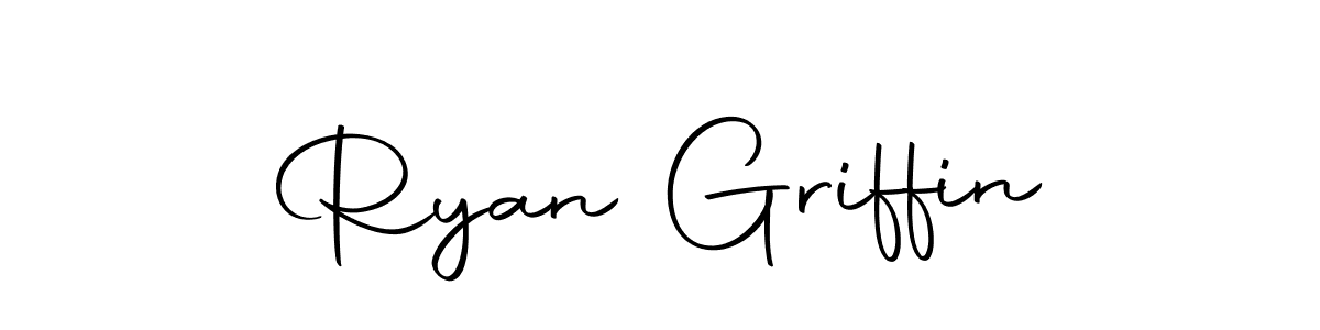 Create a beautiful signature design for name Ryan Griffin. With this signature (Autography-DOLnW) fonts, you can make a handwritten signature for free. Ryan Griffin signature style 10 images and pictures png