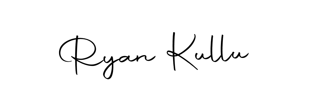 You can use this online signature creator to create a handwritten signature for the name Ryan Kullu. This is the best online autograph maker. Ryan Kullu signature style 10 images and pictures png