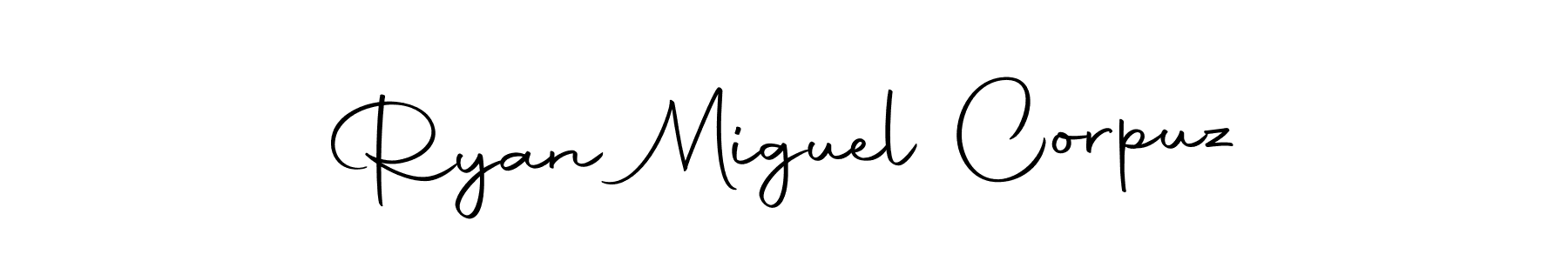 Once you've used our free online signature maker to create your best signature Autography-DOLnW style, it's time to enjoy all of the benefits that Ryan Miguel Corpuz name signing documents. Ryan Miguel Corpuz signature style 10 images and pictures png