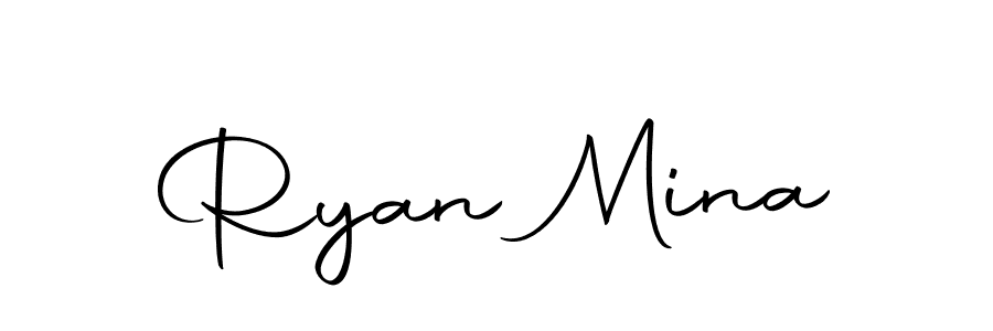 The best way (Autography-DOLnW) to make a short signature is to pick only two or three words in your name. The name Ryan Mina include a total of six letters. For converting this name. Ryan Mina signature style 10 images and pictures png