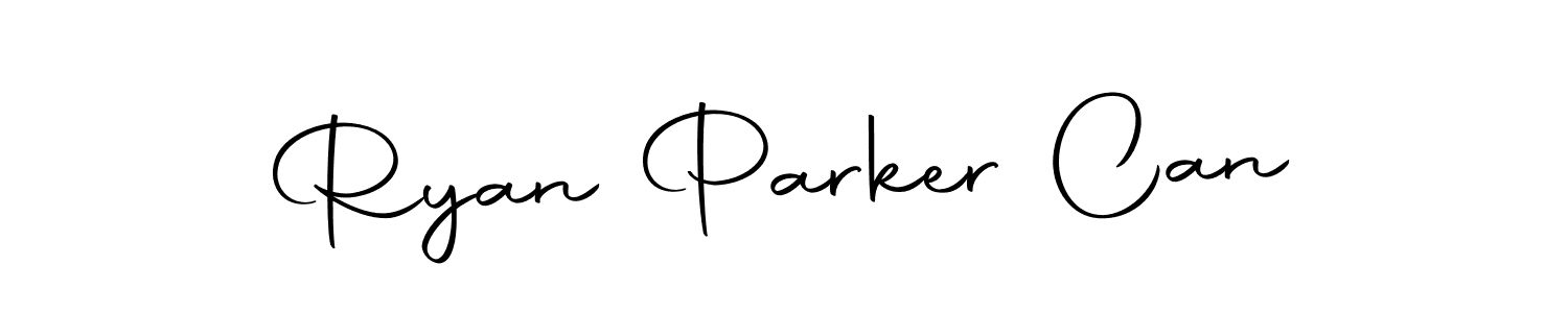 Use a signature maker to create a handwritten signature online. With this signature software, you can design (Autography-DOLnW) your own signature for name Ryan Parker Can. Ryan Parker Can signature style 10 images and pictures png