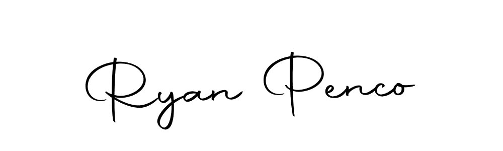 How to make Ryan Penco signature? Autography-DOLnW is a professional autograph style. Create handwritten signature for Ryan Penco name. Ryan Penco signature style 10 images and pictures png