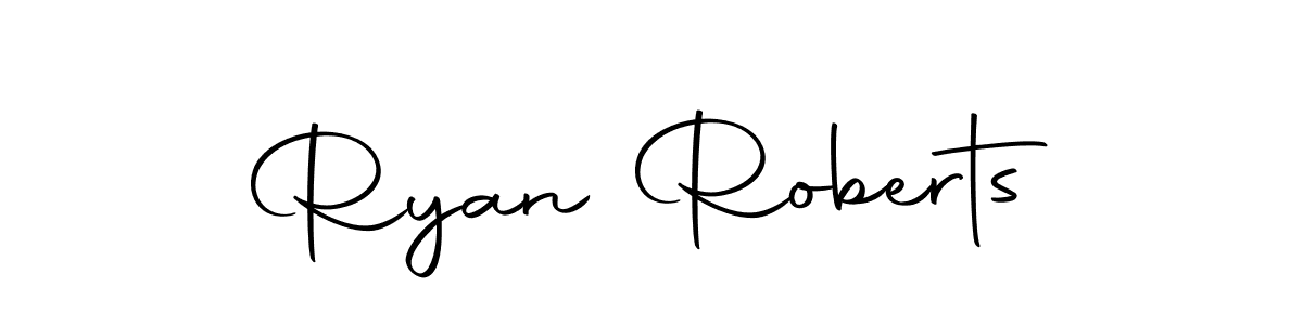 Make a beautiful signature design for name Ryan Roberts. With this signature (Autography-DOLnW) style, you can create a handwritten signature for free. Ryan Roberts signature style 10 images and pictures png