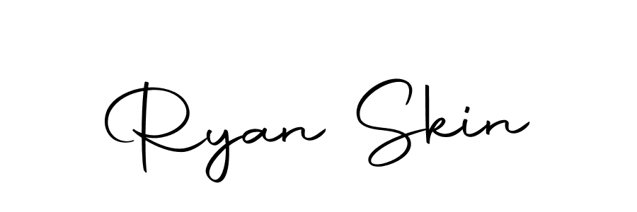 The best way (Autography-DOLnW) to make a short signature is to pick only two or three words in your name. The name Ryan Skin include a total of six letters. For converting this name. Ryan Skin signature style 10 images and pictures png