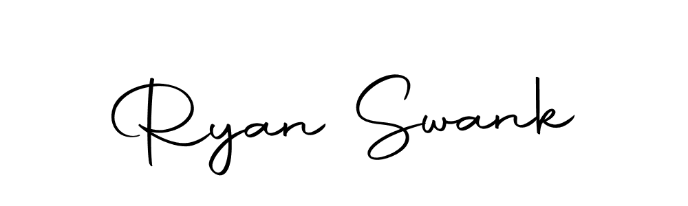 Make a beautiful signature design for name Ryan Swank. With this signature (Autography-DOLnW) style, you can create a handwritten signature for free. Ryan Swank signature style 10 images and pictures png