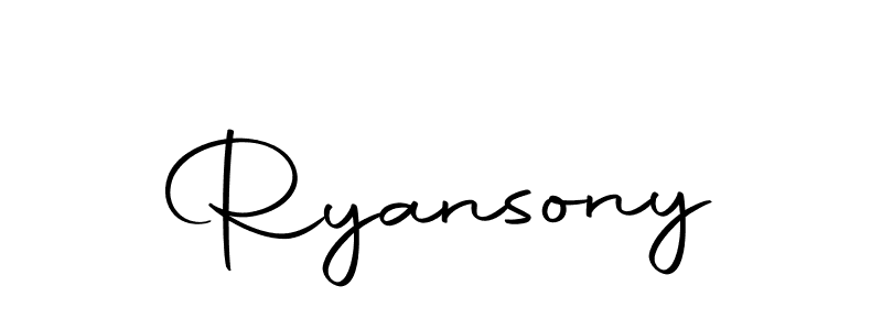 Also You can easily find your signature by using the search form. We will create Ryansony name handwritten signature images for you free of cost using Autography-DOLnW sign style. Ryansony signature style 10 images and pictures png