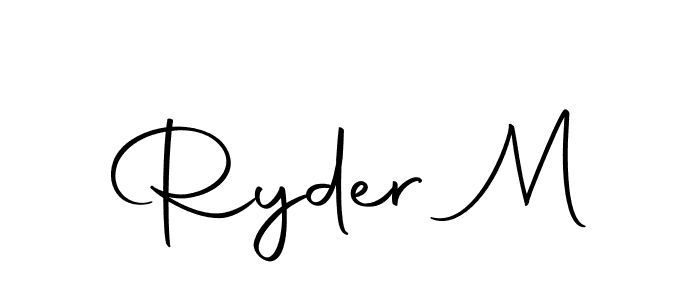 Here are the top 10 professional signature styles for the name Ryder M. These are the best autograph styles you can use for your name. Ryder M signature style 10 images and pictures png